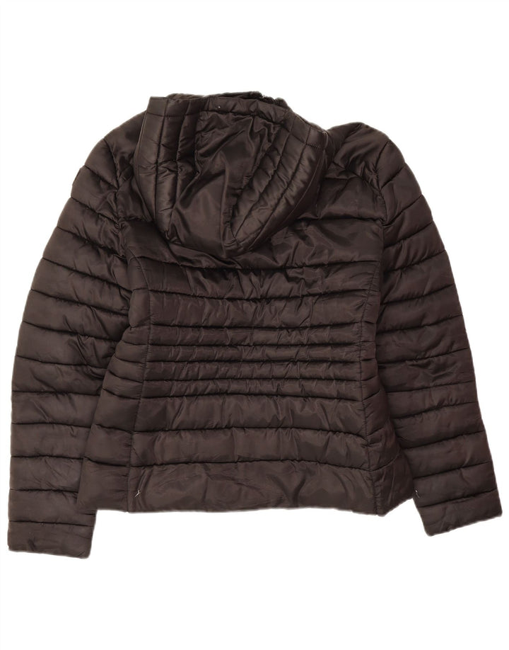 Chaqueta acolchada con capucha para mujer Invicta UK 46 Large Poliamida negra