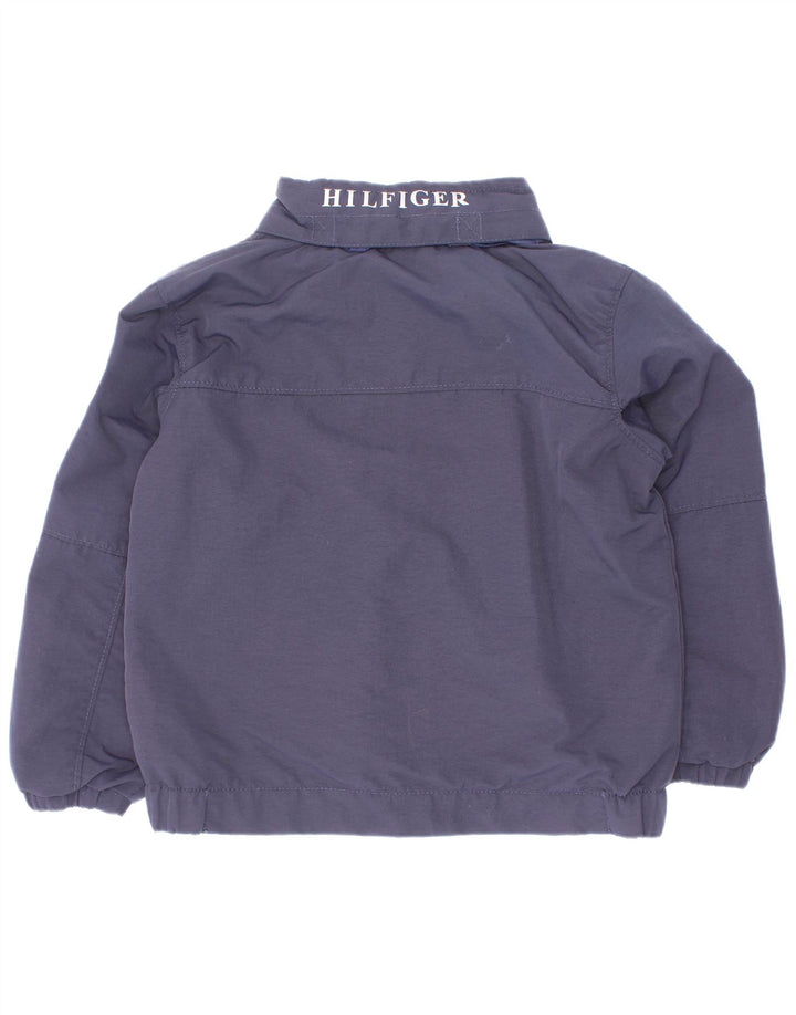 Tommy Hilfiger Chaqueta bomber con gráfico para niños 3-4 años Azul marino Poliéster