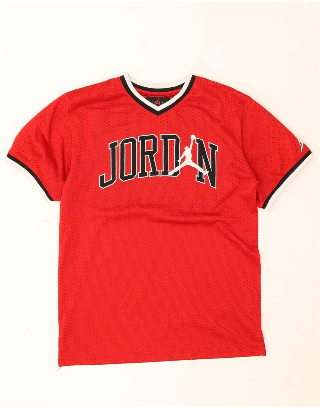 Jordan Camiseta gráfica para niños 12-13 años Grande Rojo