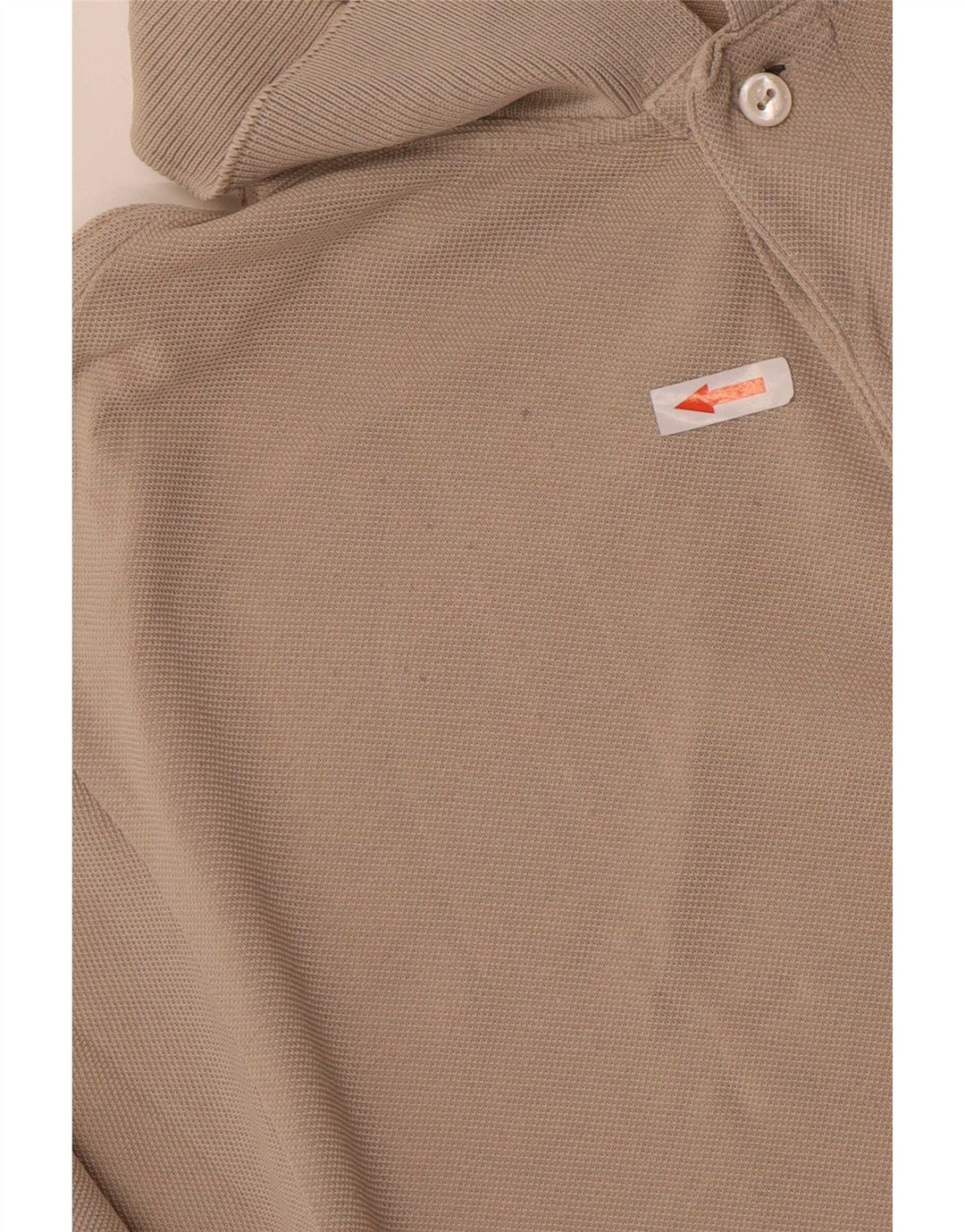 Polo Lacoste para hombre talla 5 grande algodón beige