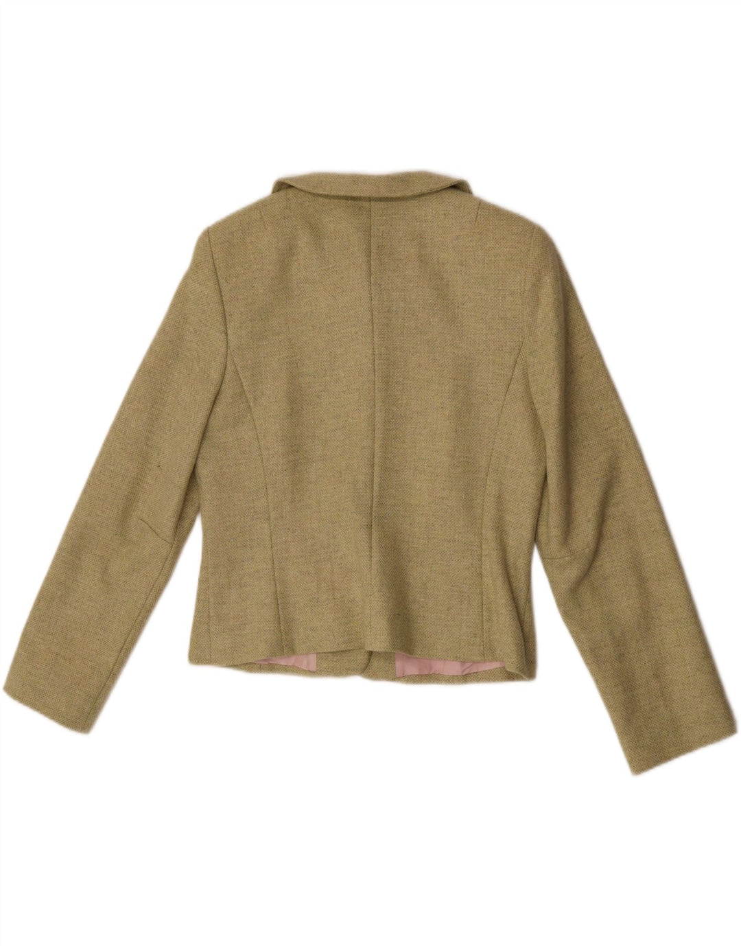 Aideen Bodkin Chaqueta tipo blazer de 5 botones para mujer Reino Unido 44 Lana verde grande