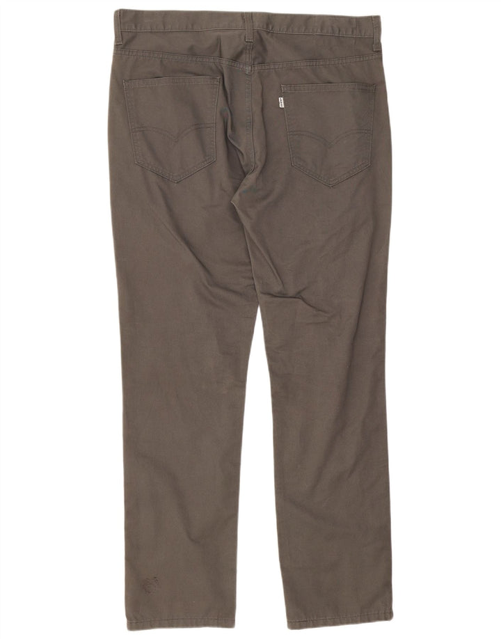 Pantalones chinos rectos Levi's para hombre W36 L32 Algodón gris
