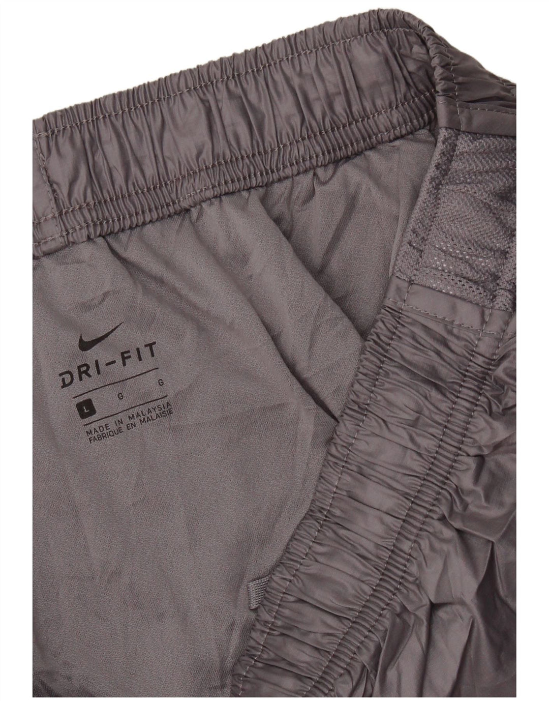 NIKE - Pantalones cortos deportivos Dri Fit para mujer, talla 40, talla grande, color gris