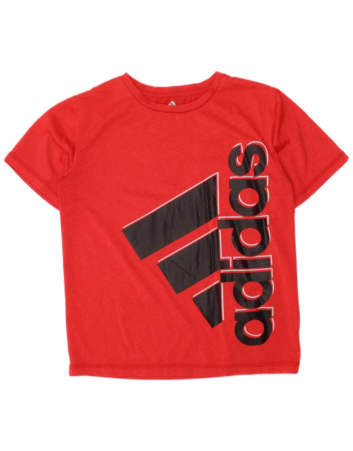 ADIDAS Camiseta gráfica para niños 7-8 años Small Rojo