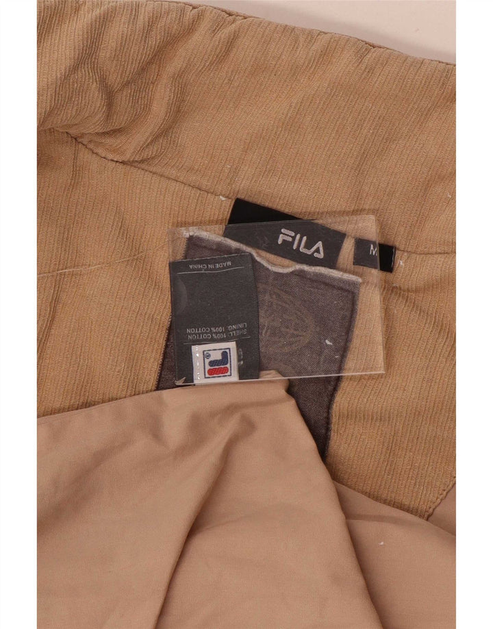 Fila Chaleco acolchado para hombre UK 38 Algodón beige medio