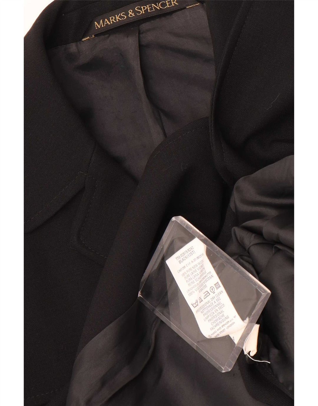 Marks & Spencer Chaqueta St. Michael Blazer para Mujer Reino Unido 42 Mediano Negro