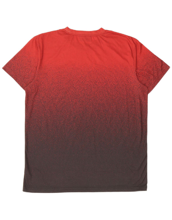 Mckenzie Camiseta para hombre Top Large Red Tie Dye Poliéster