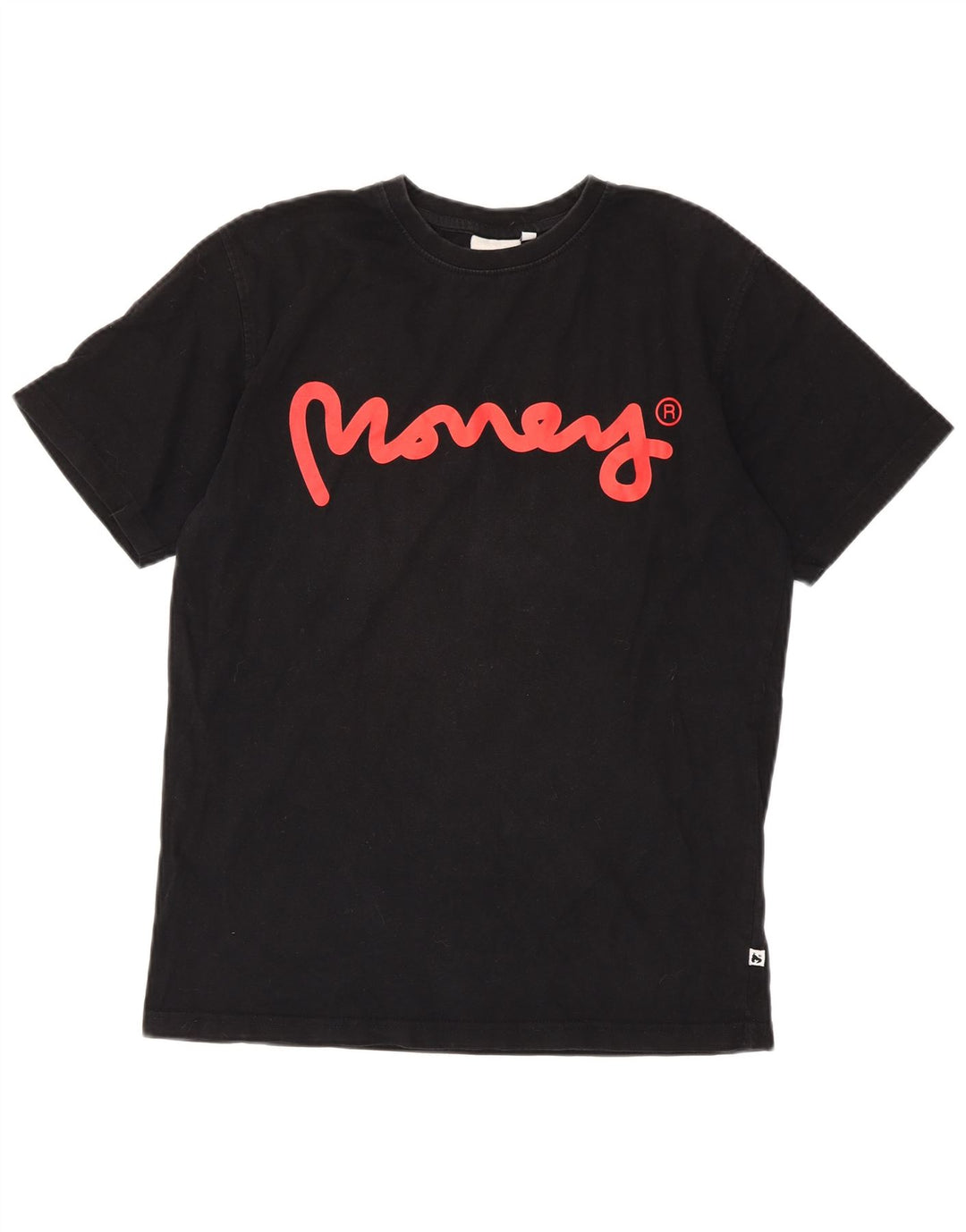 Money - Camiseta gráfica para hombre, talla mediana, algodón negro