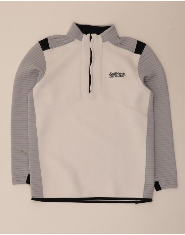 Under Armour Cold Gear Jersey Chándal Top Medium Blanco Colorblock