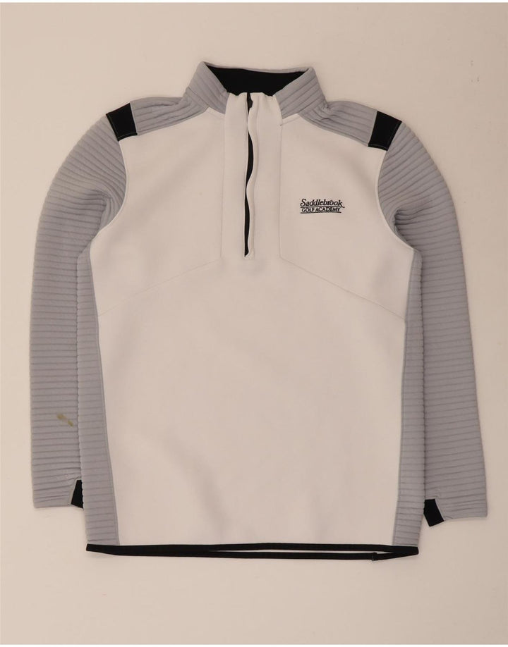 Under Armour Cold Gear Jersey Chándal Top Medium Blanco Colorblock