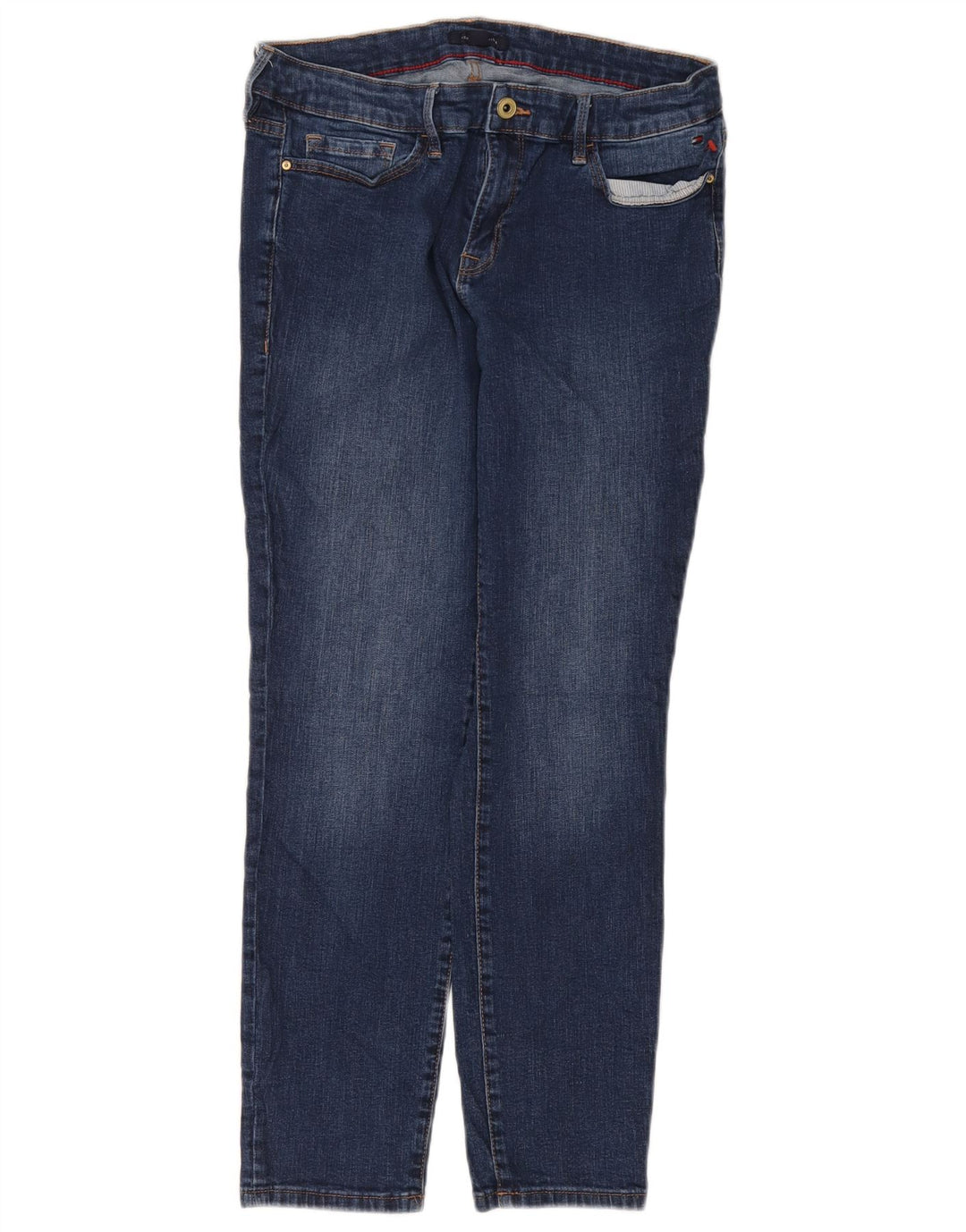 Tommy Hilfiger Jeans Slim para Mujer US 8 Medium W30 L27 Algodón Azul