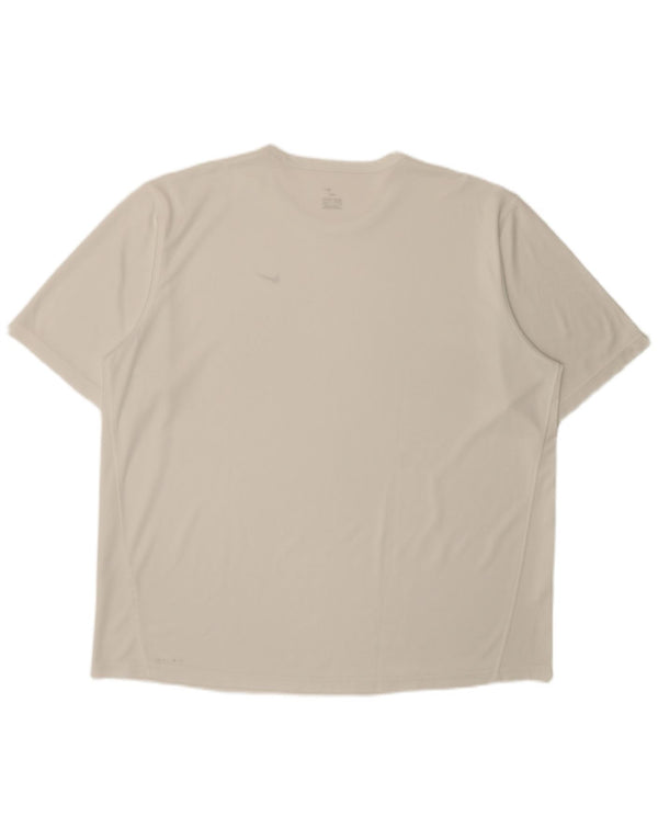 Nike - Camiseta Dri Fit para hombre, talla 2XL, color blanco