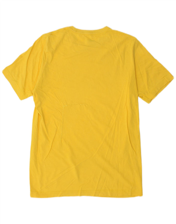 PUMA Camiseta gráfica para hombre Top Small Yellow