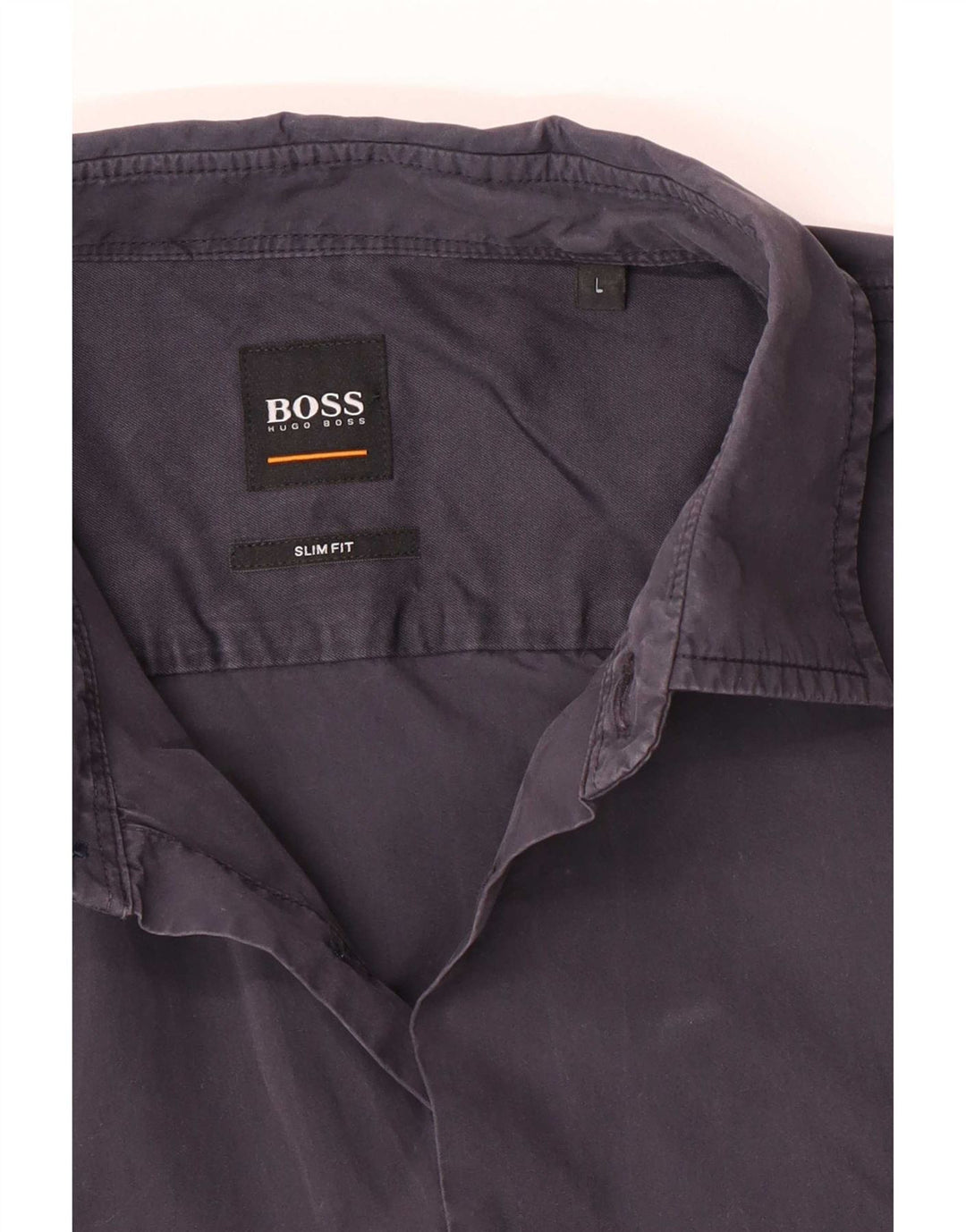 Camisa Hugo Boss Hombre Slim Fit Grande Azul Marino