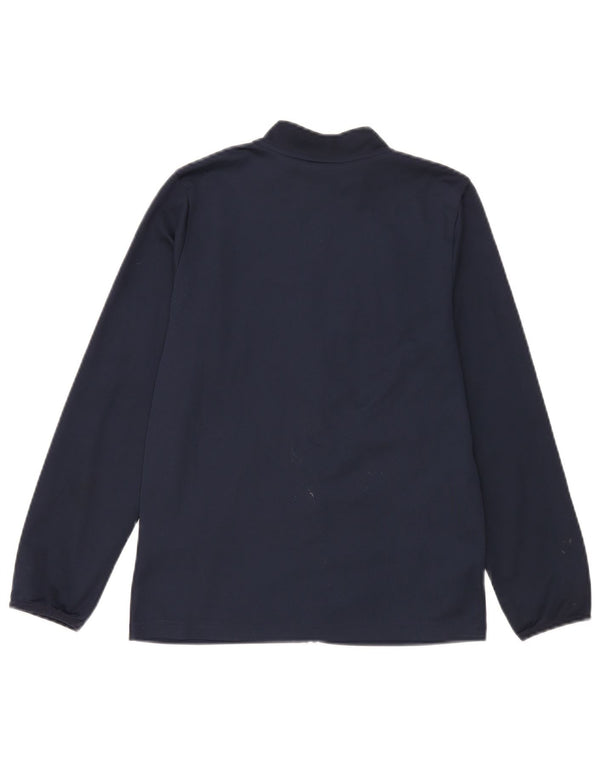 Nike Boys Dri Fit Chándal Top Chaqueta 12-13 años Grande Azul Marino