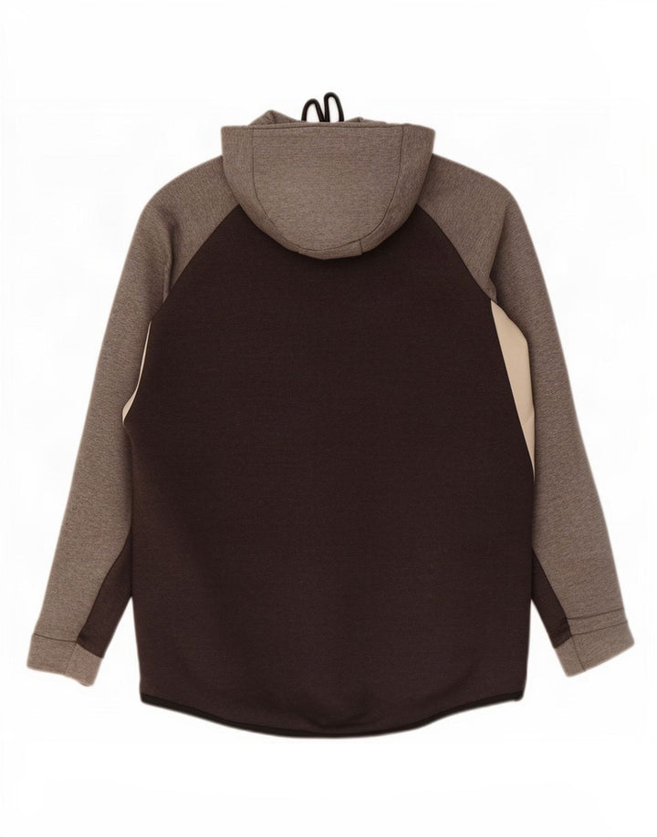 Nike - Sudadera con capucha y cremallera para hombre, talla grande, color gris