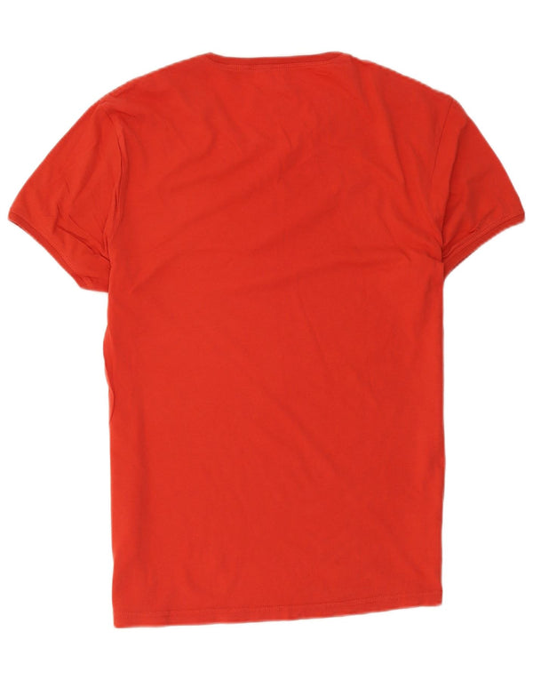 Calvin Klein Jeans Camiseta gráfica para hombre Top grande de algodón rojo