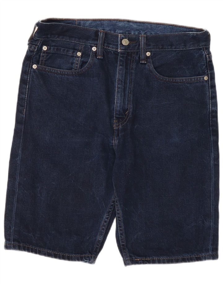 Levi's Hombre 522 Shorts De Mezclilla W31 Azul Marino Medio