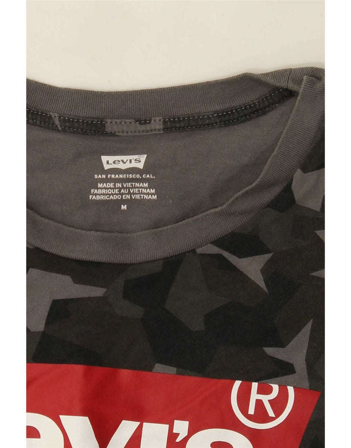 Levi's Hombre Camiseta Gráfica Top Medium Khaki Camuflaje