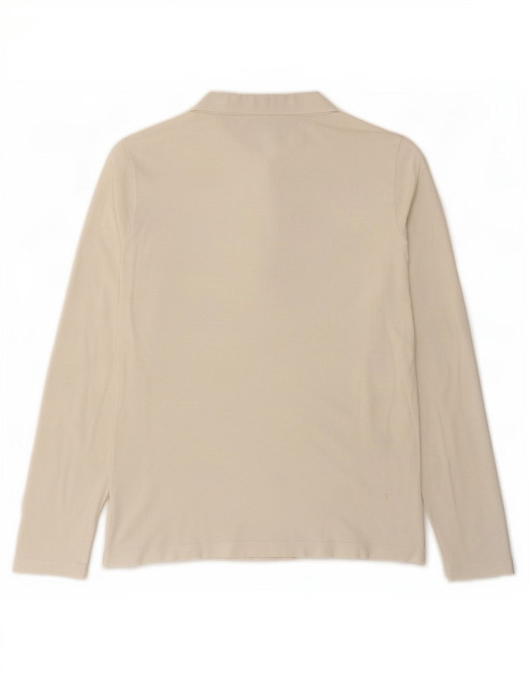 Lacoste Polo De Manga Larga Para Mujer Talla 44 Grande Blanco
