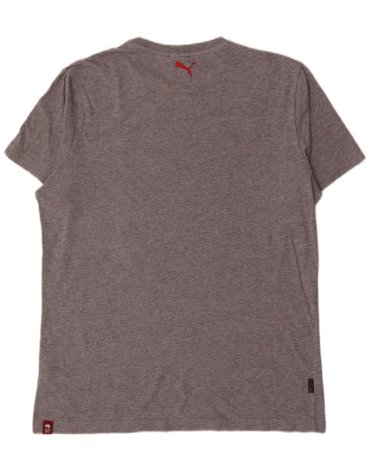 Puma - Camiseta gráfica para hombre, talla grande, color gris