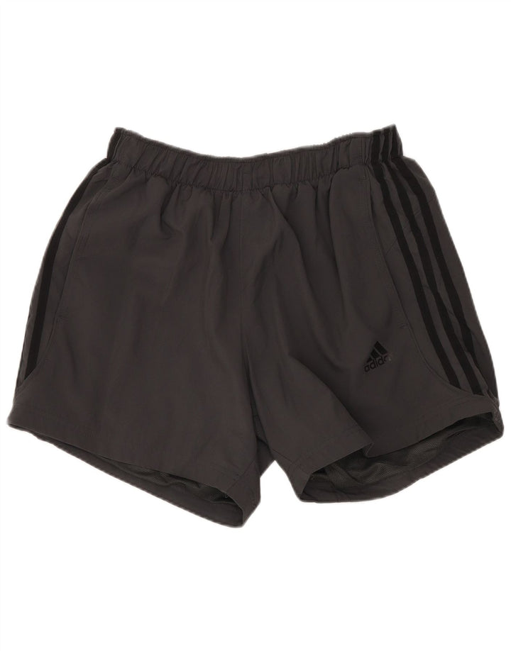 Adidas Hombre Regular Sport Shorts Medium W30 L4 Gris Poliéster Deportes