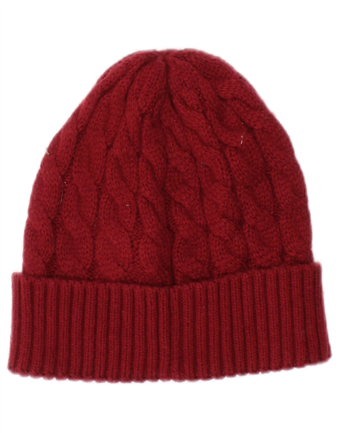 Kappa Gorro de Punto para Hombre Talla única Rojo Poliacrílico
