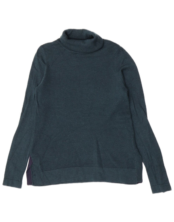 Joules Jersey con cuello vuelto para mujer UK 6 XS Lana verde