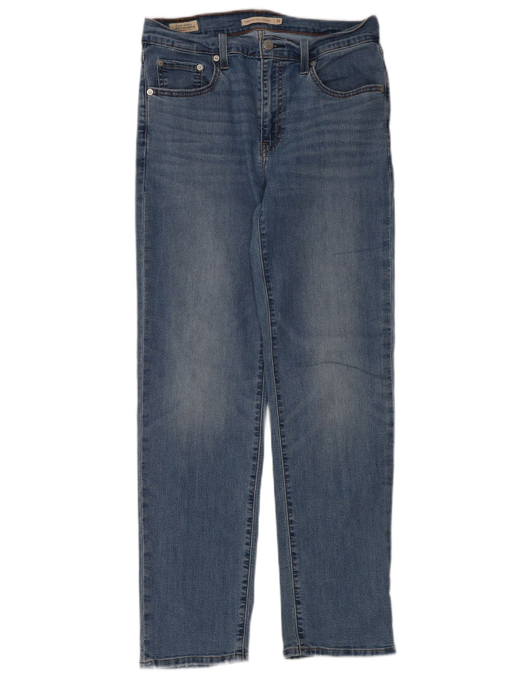 Levi's Mujer 724 Vaqueros Rectos De Tiro Alto W29 L30 Azul