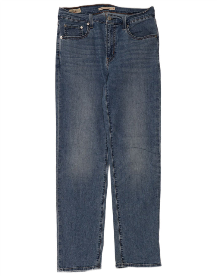 Levi's Mujer 724 Vaqueros Rectos De Tiro Alto W29 L30 Azul
