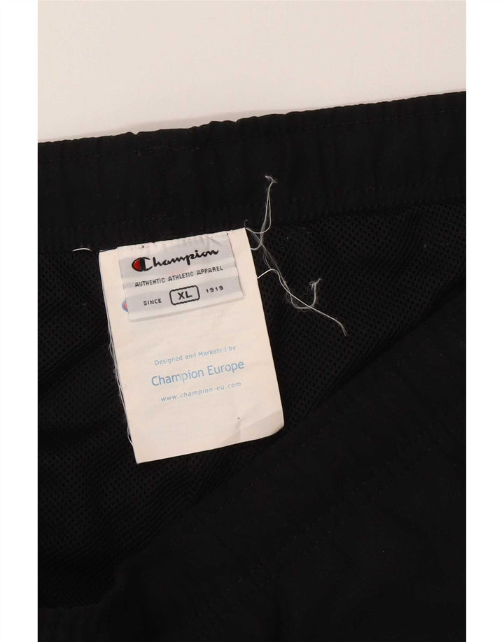 Champion Pantalón De Chándal Hombre XL Negro Poliéster