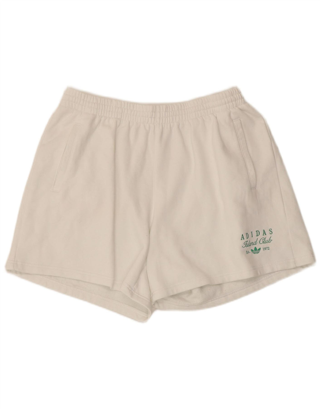 Pantalones cortos deportivos ADIDAS para mujer ES 20/22 XL Blanco Algodón