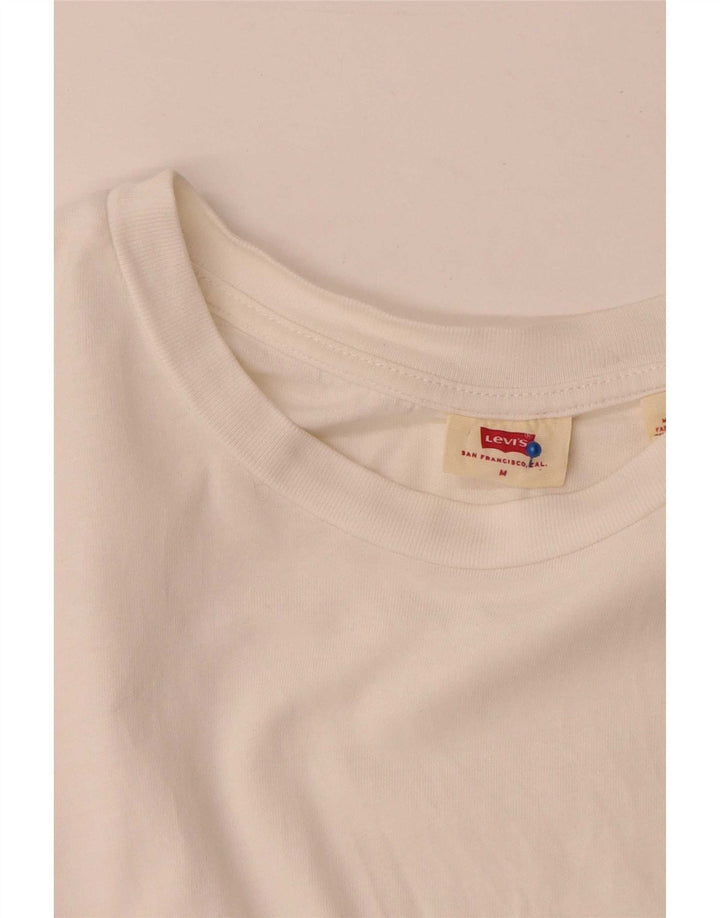 Camiseta Levi's Hombre Top Medium Blanco Algodón