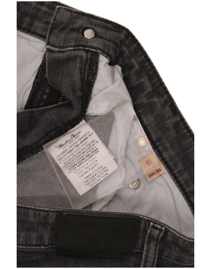 Marlboro Classics Vaqueros rectos para mujer W33 L30 Algodón negro
