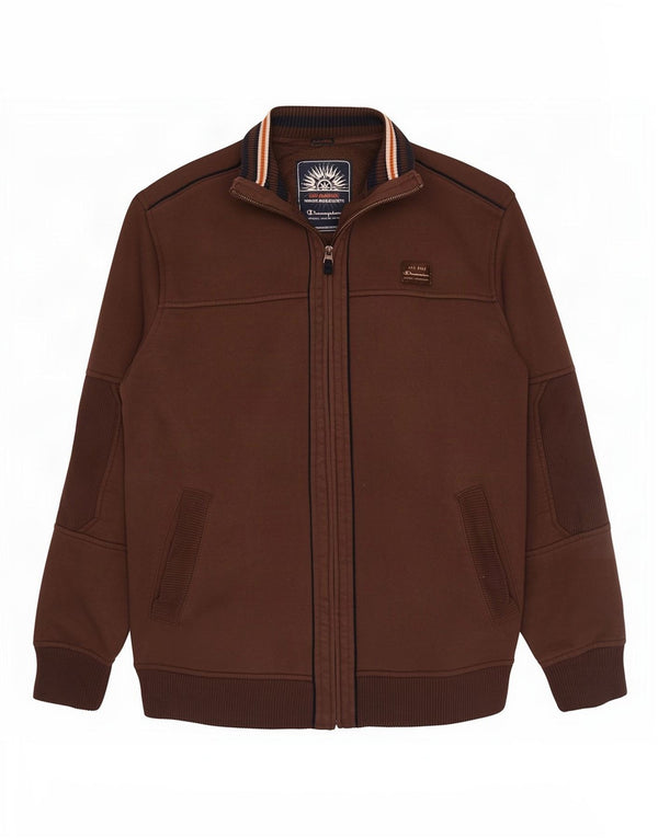 Champion Chaqueta de chándal para hombre 2XL Algodón marrón
