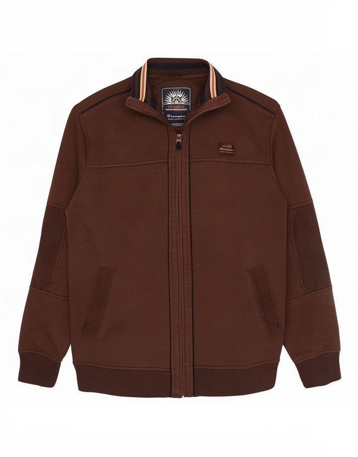 Champion Chaqueta de chándal para hombre 2XL Algodón marrón