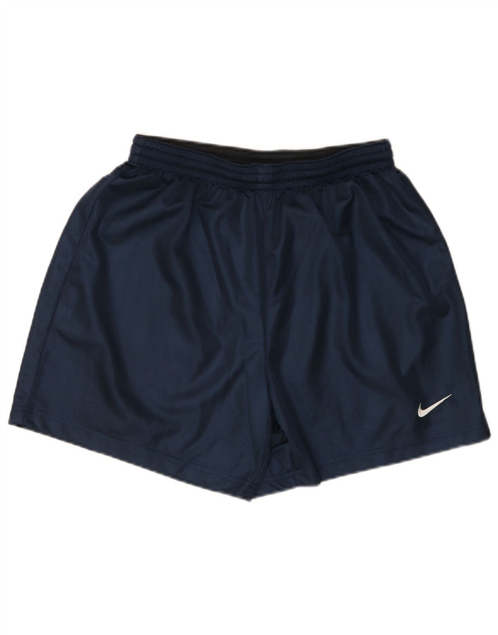 Pantalón corto deportivo Nike para hombre Poliéster azul marino mediano