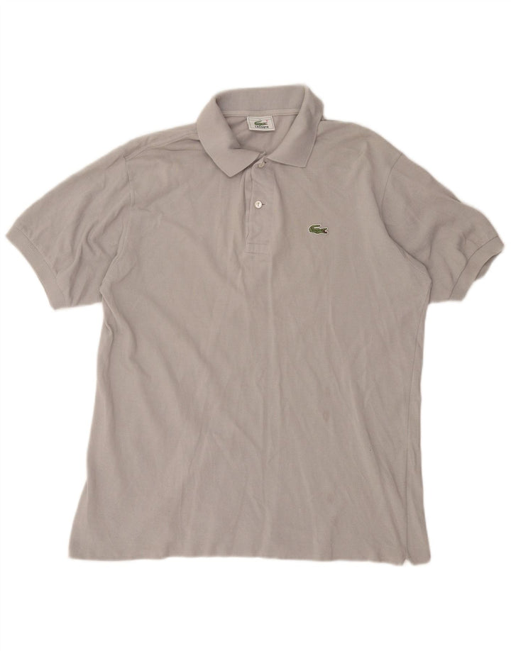 LACOSTE Polo para hombre talla 4 Algodón gris medio