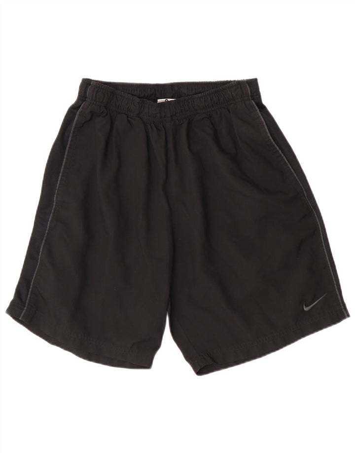 Pantalones cortos deportivos Nike Dri Fit para hombre Poliéster negro mediano