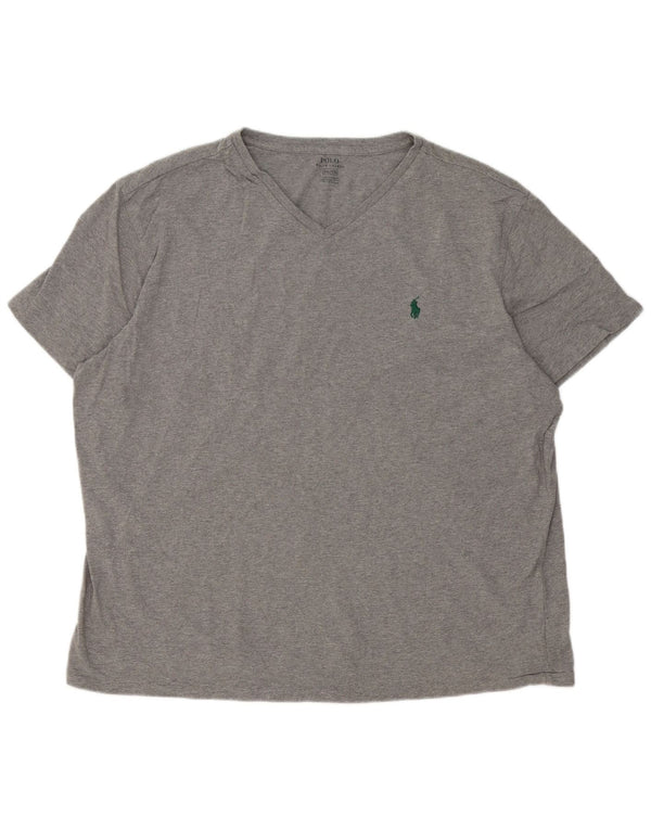 Polo Ralph Lauren Camiseta para hombre Top 2XL Gris Algodón