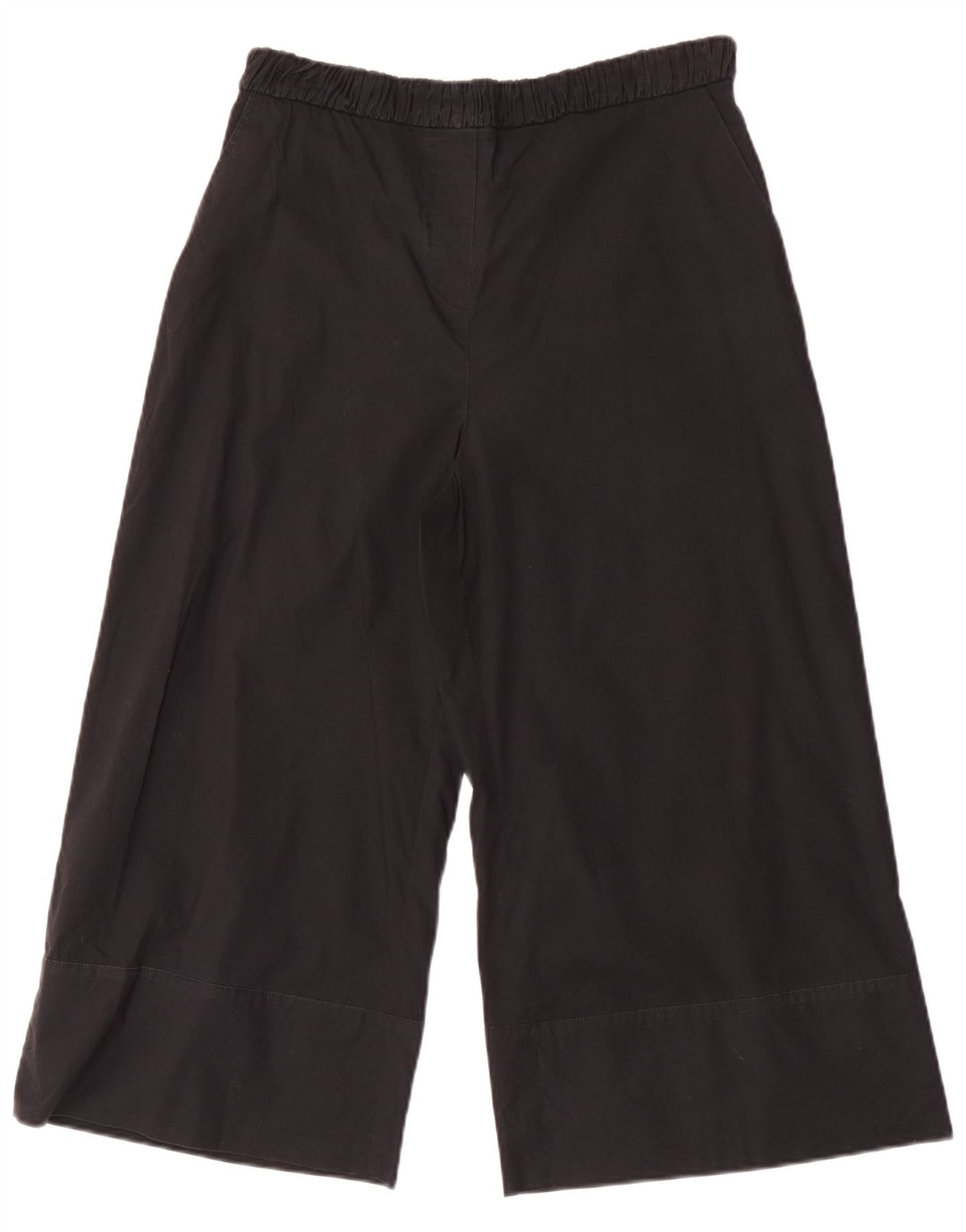 Max & Co. Pantalones capri de pierna ancha para mujer W30 L21 Negro