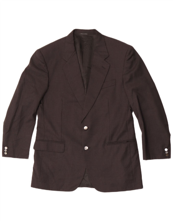 Pierre Cardin Chaqueta tipo blazer de 2 botones para hombre IT 50 Lana gris grande