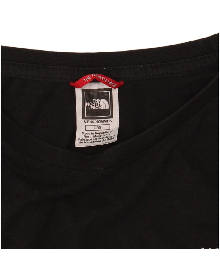 The North Face - Camiseta gráfica para hombre, talla grande, color negro
