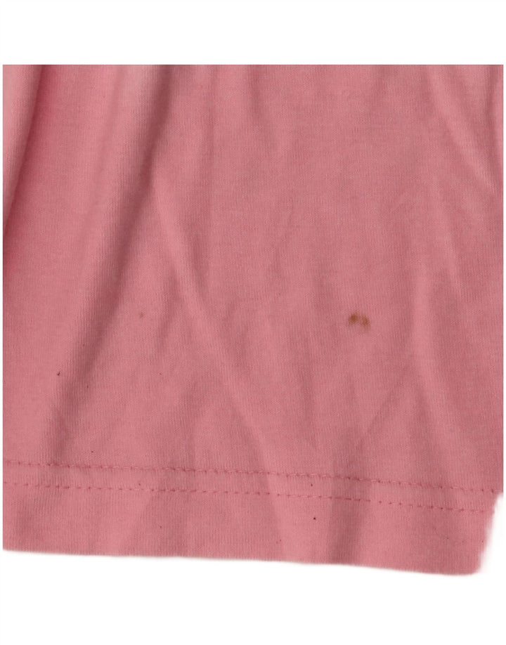 Nike Camiseta gráfica para hombre Top de algodón rosa medio