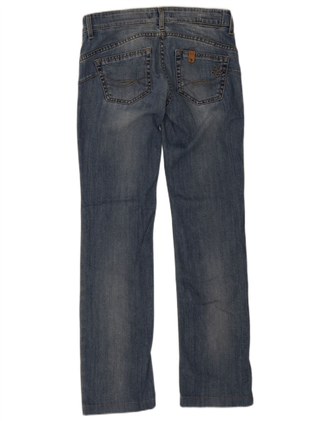 Vaqueros rectos para mujer LIU JO W28 L30 Algodón azul