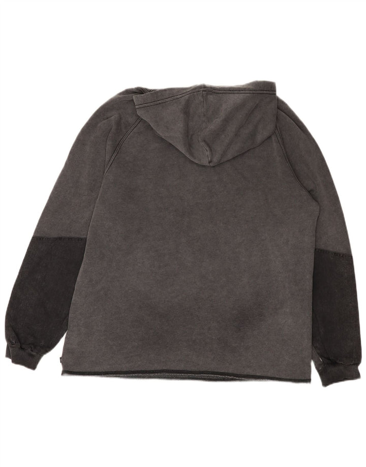 Converse Hombre Sudadera con capucha Jumper Small Gris Algodón