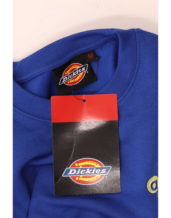 Dickies Hombre Sudadera Jumper Azul Medio Poliéster