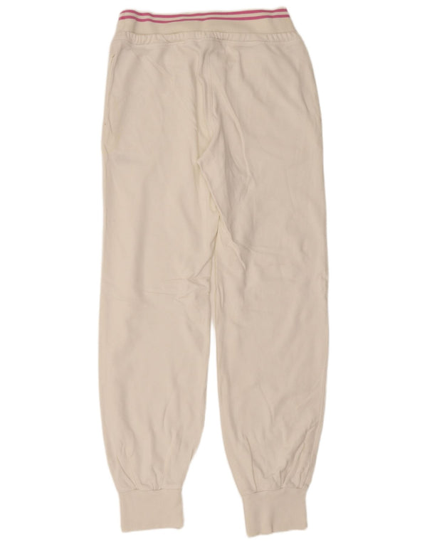 Adidas - Pantalones de chándal para hombre, talla 38/40, algodón blanco mediano