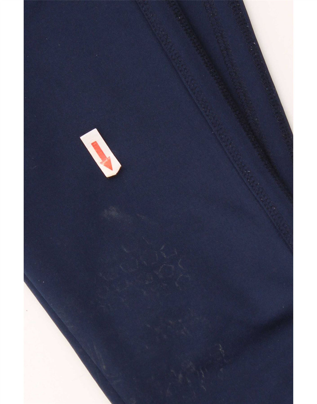 Adidas Pantalones de chándal para mujer UK 10 Small Azul marino Poliéster