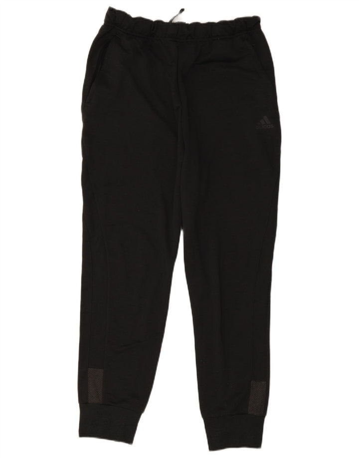 Adidas Hombre Climalite Pantalones De Chándal Joggers Gris Medio Poliéster